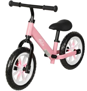 Balance Bike with Lighting Wheels, Adjustable Handlebar, Pink Balance Bike with Lighting Wheels, Adjustable Handlebar, Pink