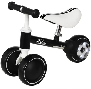 Balance Bike with Lighting Wheel, Baby Bike for 12-24 Months, Black Balance Bike with Lighting Wheel, Baby Bike for 12-24 Months, Black