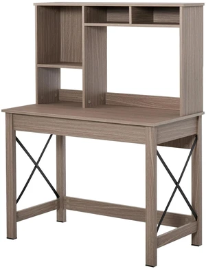 Rectangle Computer Desk w/ Hutch Writing Table Workstation for Home Office Rectangle Computer Desk w/ Hutch Writing Table Workstation for Home Office