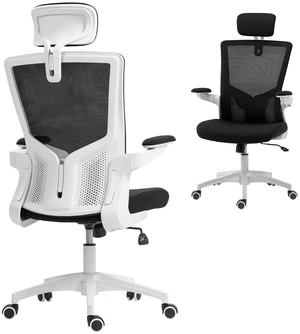 Ergonomic Office Chair, Desk Chair with Adjustable Headrest, Black Ergonomic Office Chair, Desk Chair with Adjustable Headrest, Black