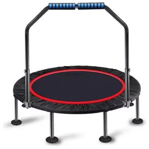 Trampoline 48 Inch Indoor Outdoor Home Fitness Exercise Foldable Rebounder Trampoline 48 Inch Indoor Outdoor Home Fitness Exercise Foldable Rebounder