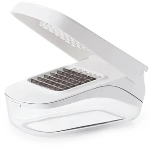 Vegetable and Onion Chopper Container with Easy Pour Opening Dicer Vegetable and Onion Chopper Container with Easy Pour Opening Dicer