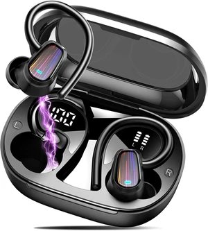 Wireless Earbuds, 50H Bluetooth 5.4 Headphones Sport, Bluetooth Earbuds with ENC Wireless Earbuds, 50H Bluetooth 5.4 Headphones Sport, Bluetooth Earbuds with ENC