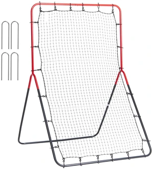 Baseball And Softball Rebounder Net 3x4.5 ft PitchBack 3-Way Trainer Baseball And Softball Rebounder Net 3x4.5 ft PitchBack 3-Way Trainer