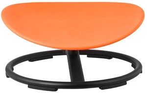 Kids Swivel Chair 220 lbs Capacity Round Sensory Spinning Chair Orange Kids Swivel Chair 220 lbs Capacity Round Sensory Spinning Chair Orange