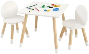 Kids Table and 2 Chairs Set Kids Craft and Play Table Drawing Reading Kids Table and 2 Chairs Set Kids Craft and Play Table Drawing Reading