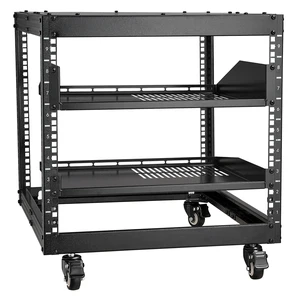 9U 4 Post Open Frame Server Rack Network Enclosure 23''-40'' Adjustable 9U 4 Post Open Frame Server Rack Network Enclosure 23''-40'' Adjustable
