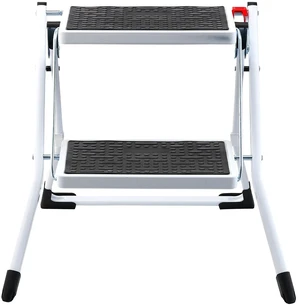 Step Stool Ladder 2-Step Foldable 3 Adjustable Height Max Load 330lbs Step Stool Ladder 2-Step Foldable 3 Adjustable Height Max Load 330lbs