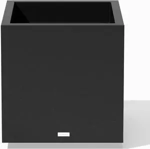Veradek Block Series Cube Plastic Planter - Large Square Planter for Indoor or Outdoor Patio/Garden | Durable All-Weather Use with Drainage Holes | Modern Décor for Tall Plants, Trees, Flowers Veradek Block Series Cube Plastic Planter - Large Square Planter for Indoor or Outdoor Patio/Garden | Durable All-Weather Use with Drainage Holes | Modern Décor for Tall Plants, Trees, Flowers