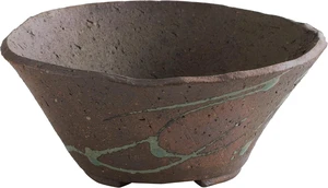 Wazakura Tokoname Series Handmade Ceramic Rustic Tatara Style Bonsai Pot with Drainage Hole 6.3 in (160mm) Made in Japan, Garden Planter, Flower Vase, Houseplant Centerpiece Wazakura Tokoname Series Handmade Ceramic Rustic Tatara Style Bonsai Pot with Drainage Hole 6.3 in (160mm) Made in Japan, Garden Planter, Flower Vase, Houseplant Centerpiece