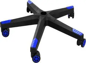 28" Heavy Duty Nylon Gaming Office Chair Base Replacement Part with Wheels | Computer Chair Base Legs with 5 Casters 28" Heavy Duty Nylon Gaming Office Chair Base Replacement Part with Wheels | Computer Chair Base Legs with 5 Casters