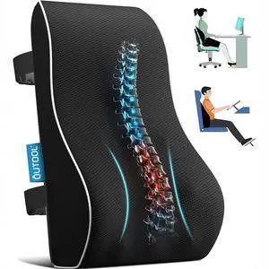 Lumbar Support Pillow for Office Chair,Mothers Day Gifts for Mom, Back Support Pillow for Car, Office Supplies, Chair Cushions, Back Pain Relief Improve Posture, Mesh Cover Double Adjustable Straps Lumbar Support Pillow for Office Chair,Mothers Day Gifts for Mom, Back Support Pillow for Car, Office Supplies, Chair Cushions, Back Pain Relief Improve Posture, Mesh Cover Double Adjustable Straps