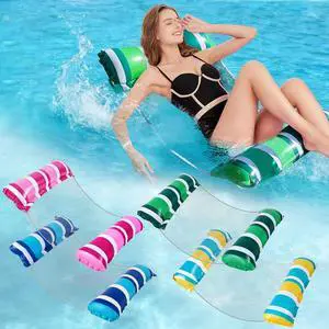 Zcaukya 4 Pack Inflatable Pool Float Hammocks, Blue/Pink/Green/Yellow | 4-in-1 Water Floating Mesh Chair, For Adults, Swimming Pool Drifter Saddle Lounge, For Summer Events Pool Parties Zcaukya 4 Pack Inflatable Pool Float Hammocks, Blue/Pink/Green/Yellow | 4-in-1 Water Floating Mesh Chair, For Adults, Swimming Pool Drifter Saddle Lounge, For Summer Events Pool Parties