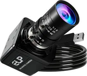 ELP Global Shutter USB Camera, Manual Zoom Telephoto UVC USB2.0 High Speed 1080P 90fps Lightburn Cameras for Laser, Variable Focus AR0234 Close-up Webcam for Computer ELP Global Shutter USB Camera, Manual Zoom Telephoto UVC USB2.0 High Speed 1080P 90fps Lightburn Cameras for Laser, Variable Focus AR0234 Close-up Webcam for Computer