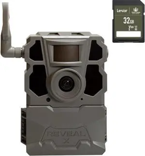 TACTACAM Reveal X GEN 2.0 Cellular Trail Camera with 32GB SD Card Bundle TACTACAM Reveal X GEN 2.0 Cellular Trail Camera with 32GB SD Card Bundle