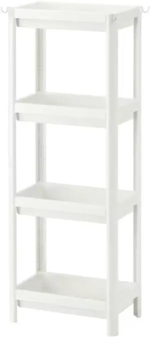 HIEEY 4 Tier Bathroom Shelf,Bathroom Rack, Shelves Organizer, for Laundry Pantry Kitchen Narrow Places HIEEY 4 Tier Bathroom Shelf,Bathroom Rack, Shelves Organizer, for Laundry Pantry Kitchen Narrow Places