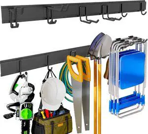 Ultrawall Garden Tool Organizer, 48 Inch Garage Tool Organizer Wall Mount Ultrawall Garden Tool Organizer, 48 Inch Garage Tool Organizer Wall Mount