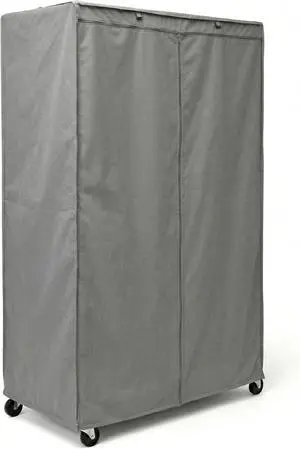 Formosa Covers Premium Wire Shelf Cover - Perfect Fit for Wire Shelving - Versatile Shelf Covers Protects & Organize - Ideal for Outdoor Storage Shelf - Wire Rack Cover - 48Wx18Dx72H Inches - Grey Formosa Covers Premium Wire Shelf Cover - Perfect Fit for Wire Shelving - Versatile Shelf Covers Protects & Organize - Ideal for Outdoor Storage Shelf - Wire Rack Cover - 48Wx18Dx72H Inches - Grey