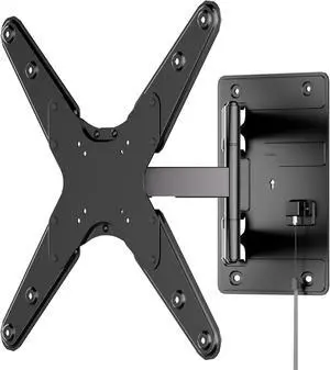 Mount-It! Lockable RV TV Mount 23-55 Inch, Full Motion RV TV Wall Mount for Camper, Travel Trailer & Motorhome, Pull Cord Locking Mechanism, Quick Release, Heavy Duty VESA 75x75-400x400, 77 lb Mount-It! Lockable RV TV Mount 23-55 Inch, Full Motion RV TV Wall Mount for Camper, Travel Trailer & Motorhome, Pull Cord Locking Mechanism, Quick Release, Heavy Duty VESA 75x75-400x400, 77 lb