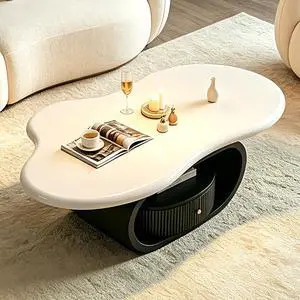 COSVALVE Cloud Coffee Table with Storage Drawer, Side Table for Living Room COSVALVE Cloud Coffee Table with Storage Drawer, Side Table for Living Room