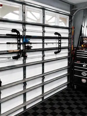 Cobra Storage Garage Door Storage Rack - 21" Black ABS Plastic Fishing Rod Holder - Ultimate Garage Organization for Fishing Gear and Equipment, Saltwater Fishing Gear (1 Pack) Cobra Storage Garage Door Storage Rack - 21" Black ABS Plastic Fishing Rod Holder - Ultimate Garage Organization for Fishing Gear and Equipment, Saltwater Fishing Gear (1 Pack)