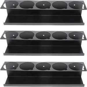 RealPlus Aerosol Spray Can Holder Rack Organizer, 5 Can Spray Bottle Holder Heavy-Duty Steel Wall Mounted for Garage and Workspace, Pack of 3 RealPlus Aerosol Spray Can Holder Rack Organizer, 5 Can Spray Bottle Holder Heavy-Duty Steel Wall Mounted for Garage and Workspace, Pack of 3