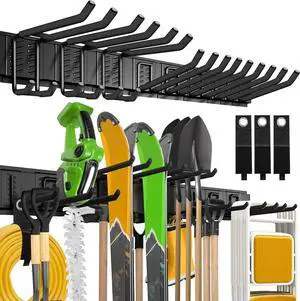 klasit Garage Wall Organizer,15Pack Carries 675 lbs,Garden Tool Organizer klasit Garage Wall Organizer,15Pack Carries 675 lbs,Garden Tool Organizer