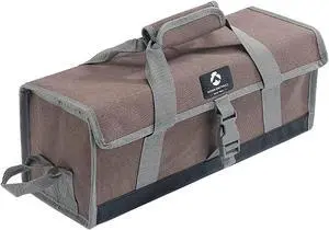 CAMPINGMOON Bottom Waterproof Outdoor Camping Tent Stakes Hammer Multi-Container Storage Box Bag (Canvas, M Size(17.7-inch Length, B-155C)) CAMPINGMOON Bottom Waterproof Outdoor Camping Tent Stakes Hammer Multi-Container Storage Box Bag (Canvas, M Size(17.7-inch Length, B-155C))