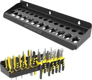 UNITEDPOWER Pliers Holder, Wall Mount Storage Rack Organizer for Workshop, Shed, Garage, Home, Stores up to 12 Pliers or Small Tools UNITEDPOWER Pliers Holder, Wall Mount Storage Rack Organizer for Workshop, Shed, Garage, Home, Stores up to 12 Pliers or Small Tools