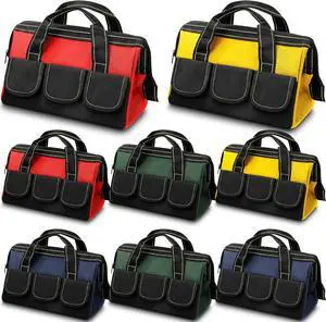 Silkfly 16 Inch 8 Pcs Tool Bags for Men,Waterproof Tools Organizer Bag Silkfly 16 Inch 8 Pcs Tool Bags for Men,Waterproof Tools Organizer Bag