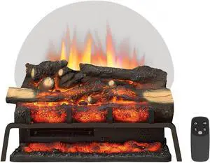 LegendFlame 23" W Free Standing Electric Fireplace Log Set (EF290), Fireplace Insert, Heater 750W/1500W, Crackling Sound, Remote Control LegendFlame 23" W Free Standing Electric Fireplace Log Set (EF290), Fireplace Insert, Heater 750W/1500W, Crackling Sound, Remote Control