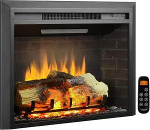 LegendFlame Carl 28" W Electric Fireplace Insert (EF262), Fireplace Heater 750/1500W, Fire Crackling Sound, Remote Control LegendFlame Carl 28" W Electric Fireplace Insert (EF262), Fireplace Heater 750/1500W, Fire Crackling Sound, Remote Control
