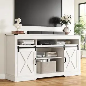FansaFurn Farmhouse TV Stand for 65+ Inch TV FansaFurn Farmhouse TV Stand for 65+ Inch TV