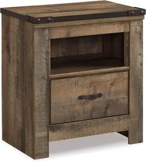 Signature Design by Ashley Trinell Nightstand with Charging Station Signature Design by Ashley Trinell Nightstand with Charging Station