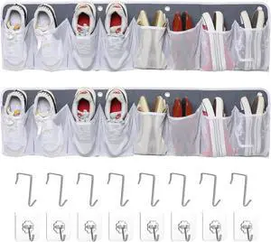 RV Shoe Storage for Bedside - 16 Extra Large Pocket Entryway Shoes Rack RV Shoe Storage for Bedside - 16 Extra Large Pocket Entryway Shoes Rack
