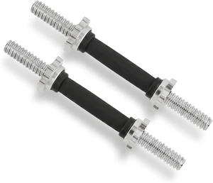 Yes4All Threaded Dumbbell Handles, Adjustable Dumbbell Bar Pair, 14/16/18/24-Inch Sizes, Fits 1" or 1.15" Plates, Non-Slip Grip, Secure Star-Lock Collars Yes4All Threaded Dumbbell Handles, Adjustable Dumbbell Bar Pair, 14/16/18/24-Inch Sizes, Fits 1" or 1.15" Plates, Non-Slip Grip, Secure Star-Lock Collars
