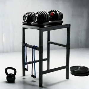Adjustable Dumbbell/Kettlebell Rack Stand 500-800LB Heavy Duty Adjustable Dumbbell/Kettlebell Rack Stand 500-800LB Heavy Duty