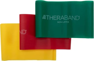 THERABAND Resistance Bands Set, Elastic Bands for Exercise & Physical Therapy, Strength Training for Upper & Lower Body Fitness THERABAND Resistance Bands Set, Elastic Bands for Exercise & Physical Therapy, Strength Training for Upper & Lower Body Fitness