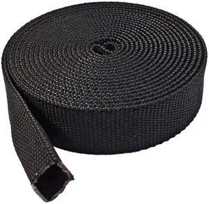 3" Nylon Protective Hose Sleeve - 25 Feet - Black 3" Nylon Protective Hose Sleeve - 25 Feet - Black