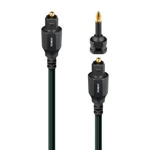 3m Forest Optical Toslink Fiber-Optic Cable + Mini-Adaptor 3m Forest Optical Toslink Fiber-Optic Cable + Mini-Adaptor