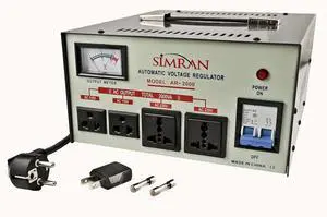 AR-2000 Voltage Regulator Stabilizer with Built-in 110v-240V Step Up & Down Voltage Converter Transformer, 2000 Watt AR-2000 Voltage Regulator Stabilizer with Built-in 110v-240V Step Up & Down Voltage Converter Transformer, 2000 Watt