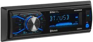 Elite Series 460BRGB Car Stereo - Single Din, Bluetooth, No CD DVD Player, AM/FM Radio Receiver, USB, Multicolor Illumination Elite Series 460BRGB Car Stereo - Single Din, Bluetooth, No CD DVD Player, AM/FM Radio Receiver, USB, Multicolor Illumination