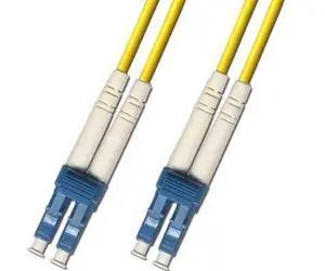 150 Meter Singlemode Duplex Fiber Optic Cable (9/125) - LC to LC - Yellow 150 Meter Singlemode Duplex Fiber Optic Cable (9/125) - LC to LC - Yellow