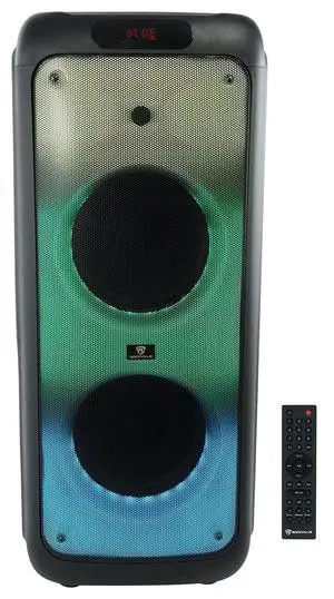 BASS Party 10 Dual 10" Portable Battery LED Party Bluetooth Speaker BASS Party 10 Dual 10" Portable Battery LED Party Bluetooth Speaker