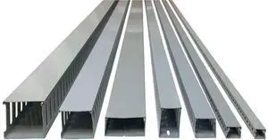 2" W x 2" H Open Slot Wire Duct Cable Raceway - 25 Sticks | 164 Feet - Gray 2" W x 2" H Open Slot Wire Duct Cable Raceway - 25 Sticks | 164 Feet - Gray