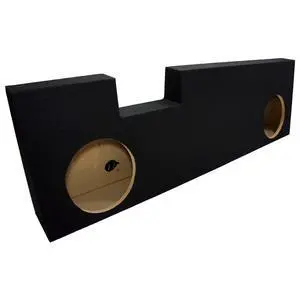 Compatible with Ford F250 or F350 Super Crew Cab Truck 2001-2014 Dual 10" Subwoofer Sub Box Speaker Enclosure Compatible with Ford F250 or F350 Super Crew Cab Truck 2001-2014 Dual 10" Subwoofer Sub Box Speaker Enclosure