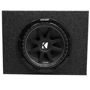 Comp 12" Loaded Truck Subwoofer Box Enclosure (10C12-4) Comp 12" Loaded Truck Subwoofer Box Enclosure (10C12-4)