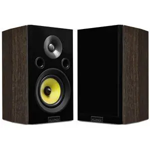 Signature HiFi 2-Way Bookshelf Surround Sound Speakers for 2-Channel Stereo Listening or Home Theater System - Natural Walnut/Pair (HFSW) Signature HiFi 2-Way Bookshelf Surround Sound Speakers for 2-Channel Stereo Listening or Home Theater System - Natural Walnut/Pair (HFSW)
