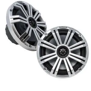 8" Silver Marine LED Speakers - 1-Pair of OEM Replacement Speakers 8" Silver Marine LED Speakers - 1-Pair of OEM Replacement Speakers