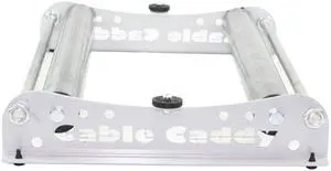 Cable Dispenser Cable Caddy 510 Heavy Duty for Cable Reels up to 20" width - SILVER (assembled in USA) Cable Dispenser Cable Caddy 510 Heavy Duty for Cable Reels up to 20" width - SILVER (assembled in USA)